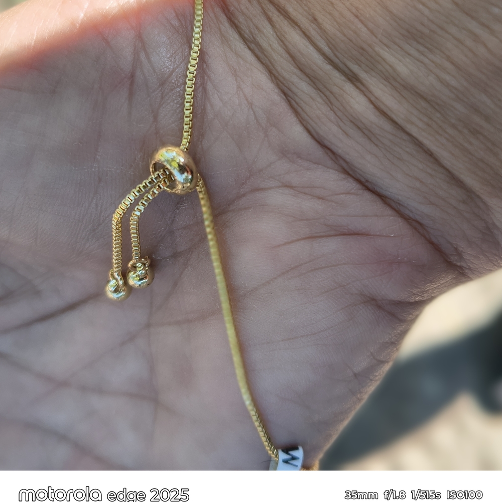 Gold Floral Bracelet - Picture 4 of 5